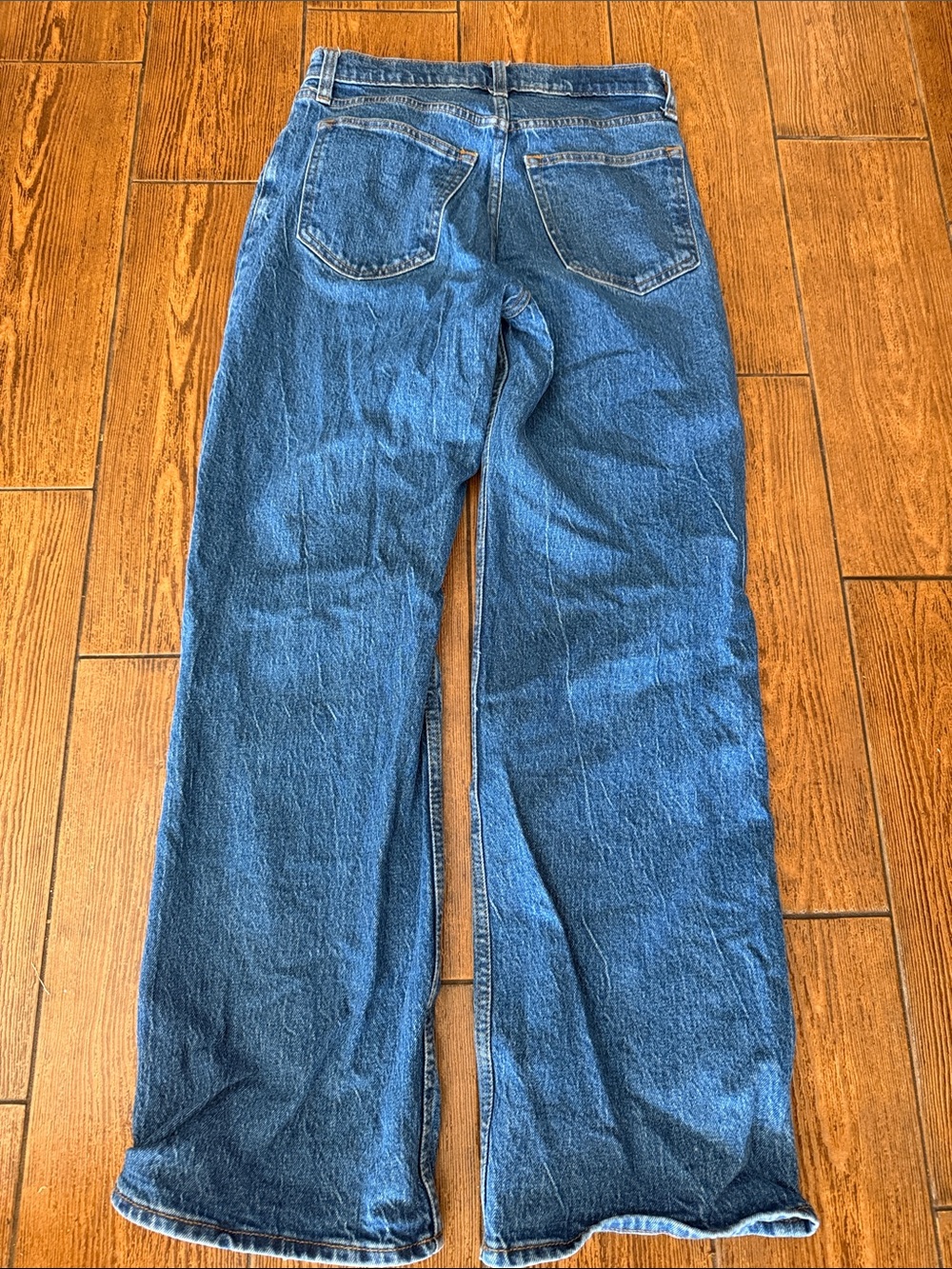 Abercrombie & Fitch The 90s Relaxed Jean High Rise Blue 26 2R